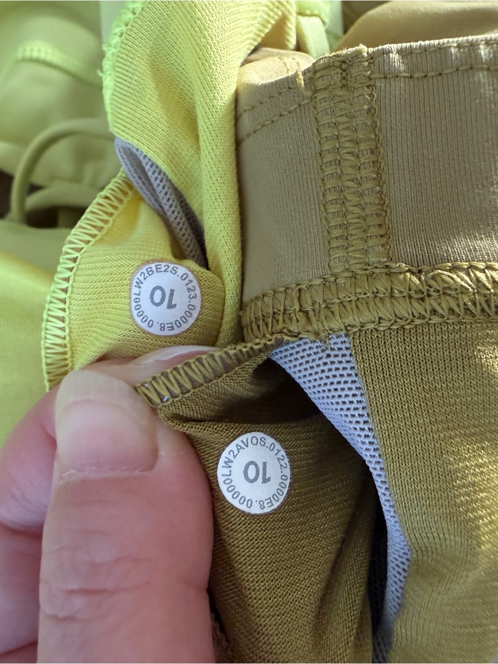 Lululemon Energy Longline Bras size 10 used fair - for 2 bras